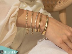 انواع دستبند طلا النگویی