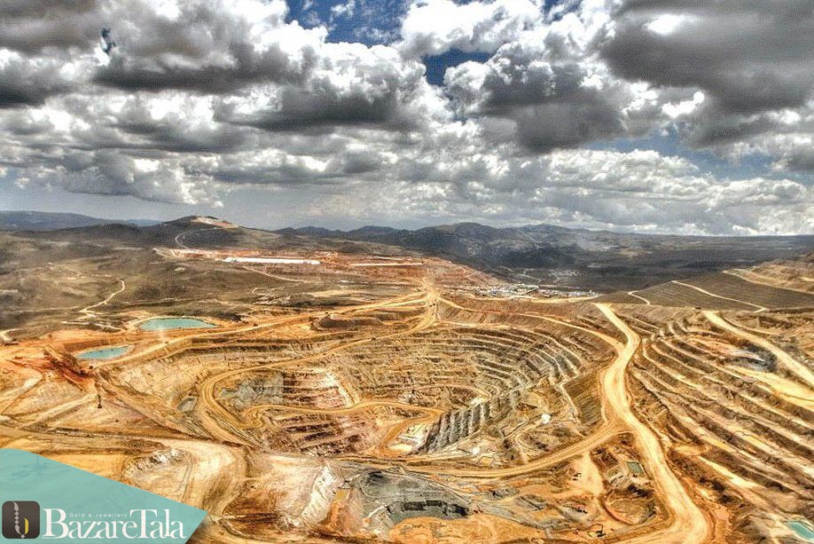 میزان طلای استخراج شده و باقی مانده در جهان