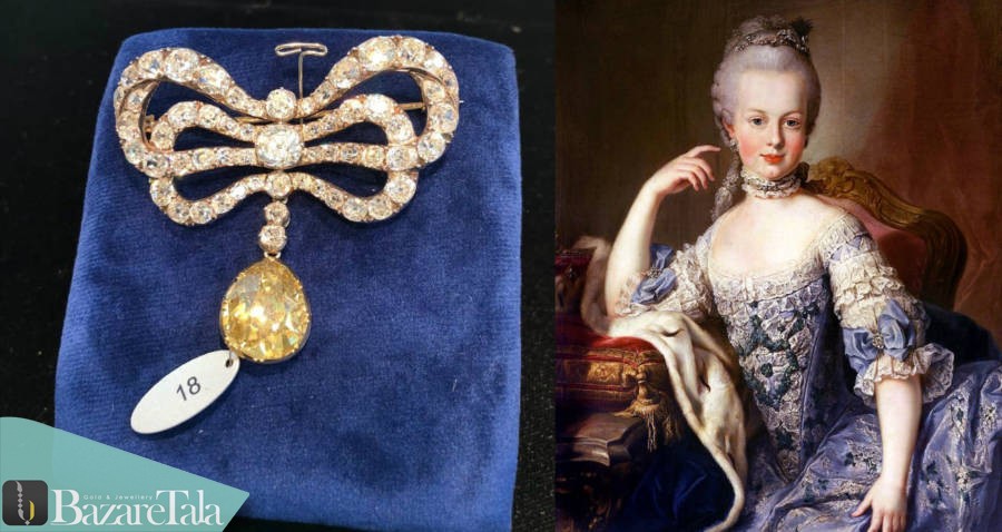 جواهرات سلطنتی ماری آنتوانت از خانواده بوربون-پارما