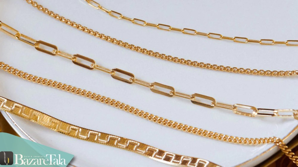 زنجیر طلا ی کلاسیک
