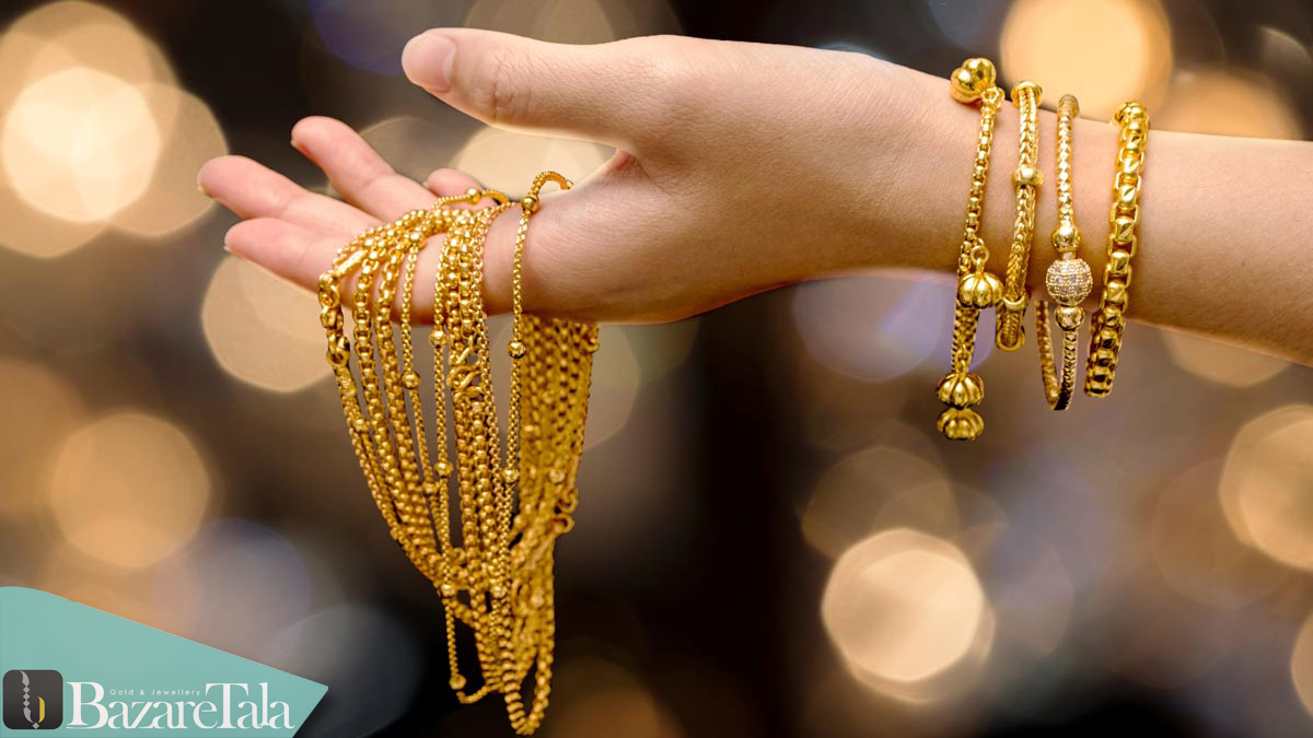 انواع طلا در بازار طلا دبی 