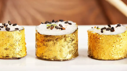 لوکس‌ترین غذاهای دنیا با روکش طلا