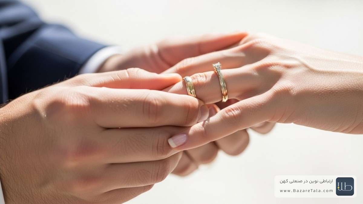 چرا حلقه ازدواج را در دست چپ می اندازند