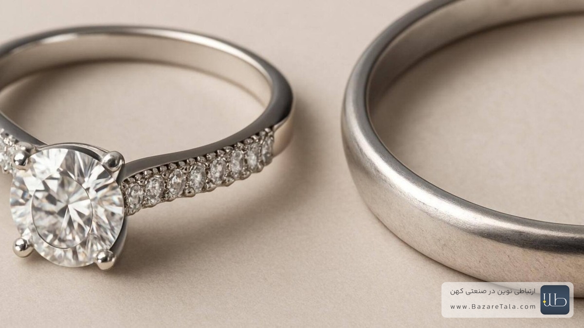 طلای سفید چیست و چه تفاوتی با نقره، استیل و پلاتین دارد؟