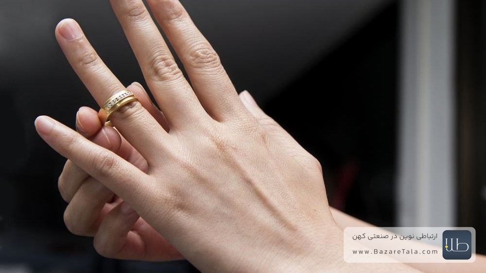 نحوه اندازه گیری سایز انگشتر در خانه