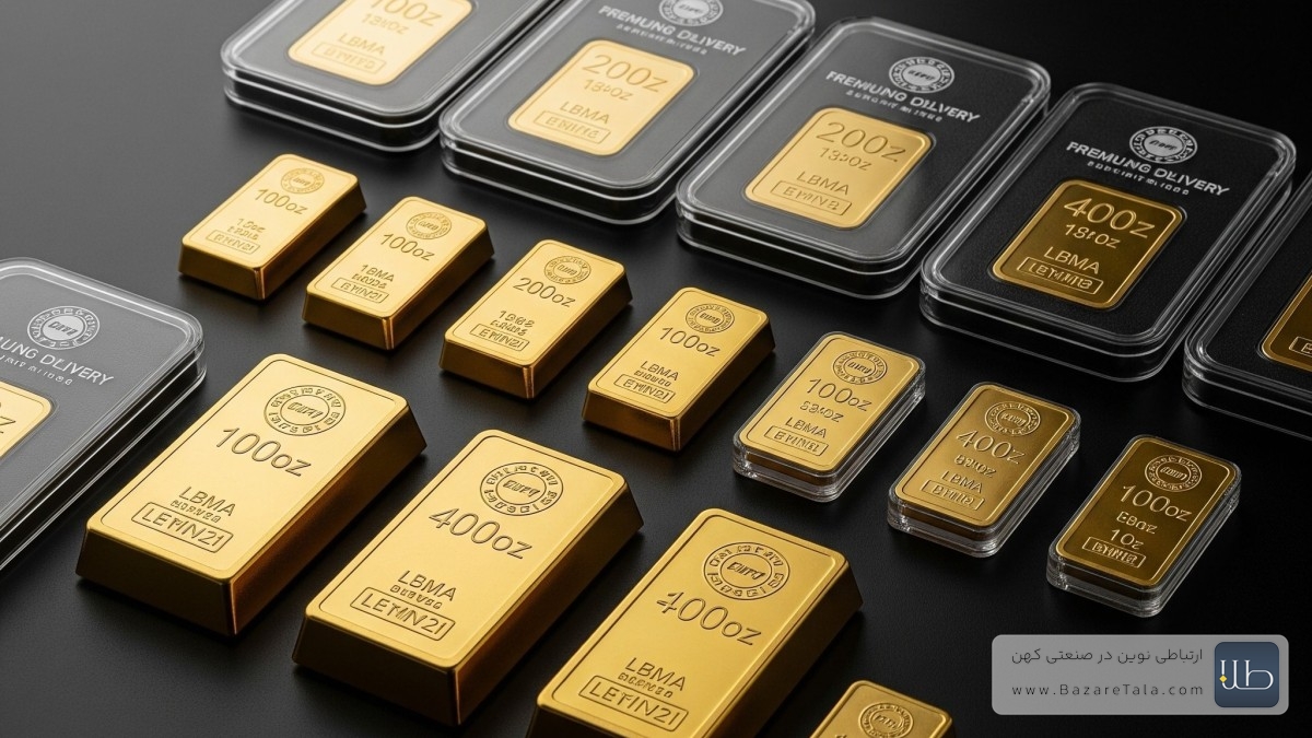 شمش طلا چیست؟ راهنمای جامع شناخت انواع شمش طلا