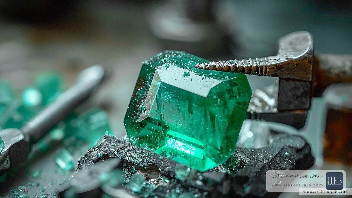 خواص استفاده از سنگ زمرد اصل