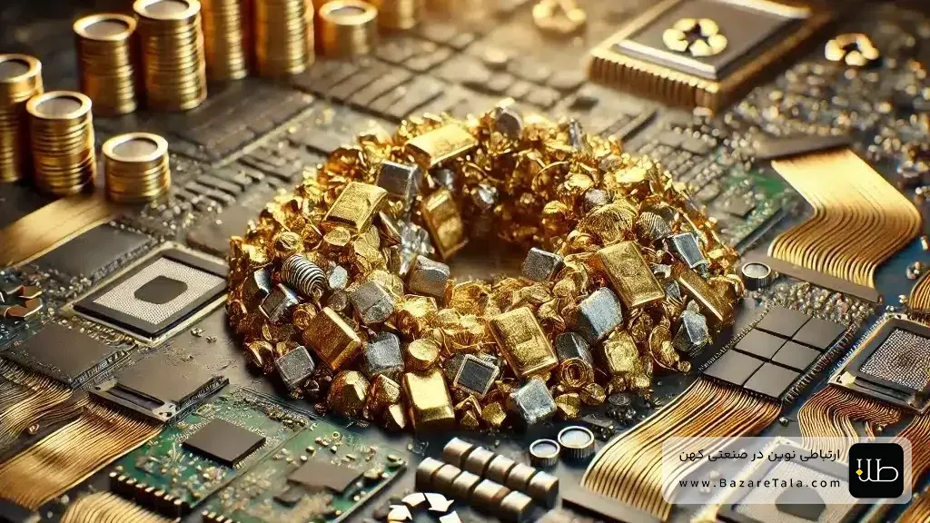 6 روش بازیافت و استخراج طلا با مواد شیمیایی