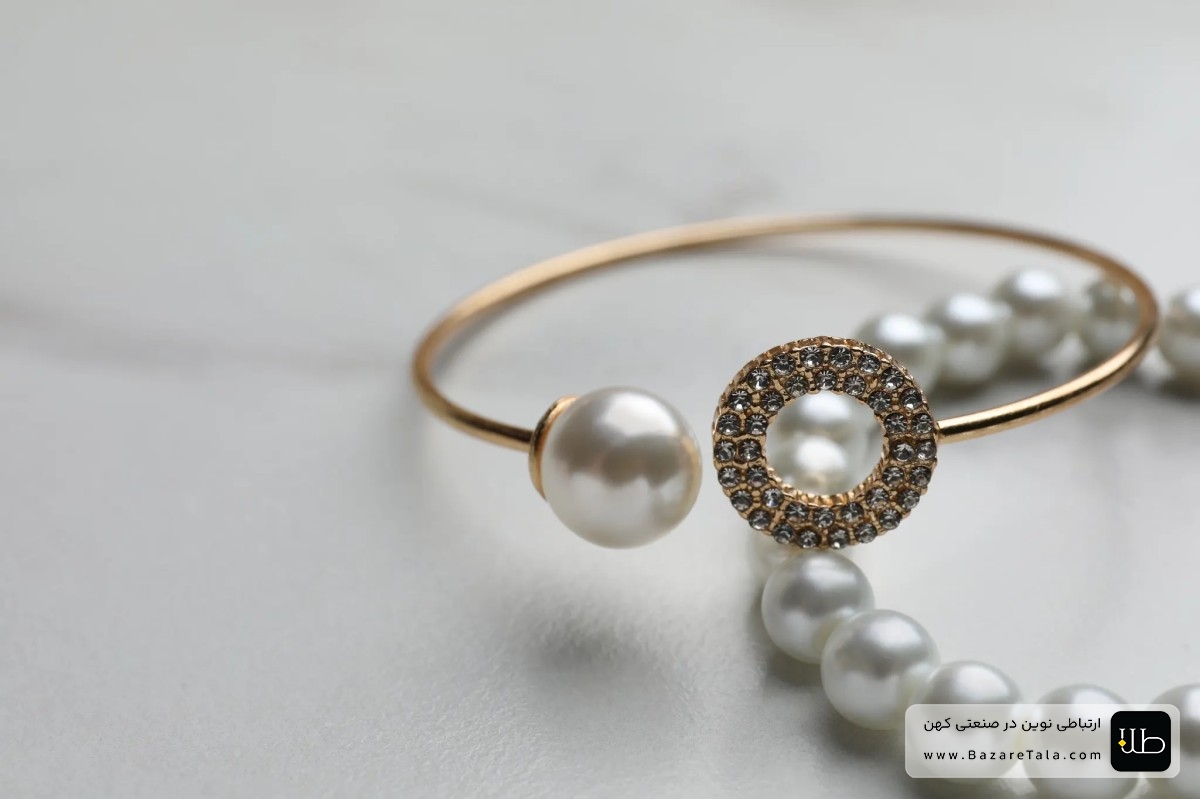جذاب‌ترین دستبندهای النگویی مرواریدی برای خاص‌ترین سلیقه‌ها