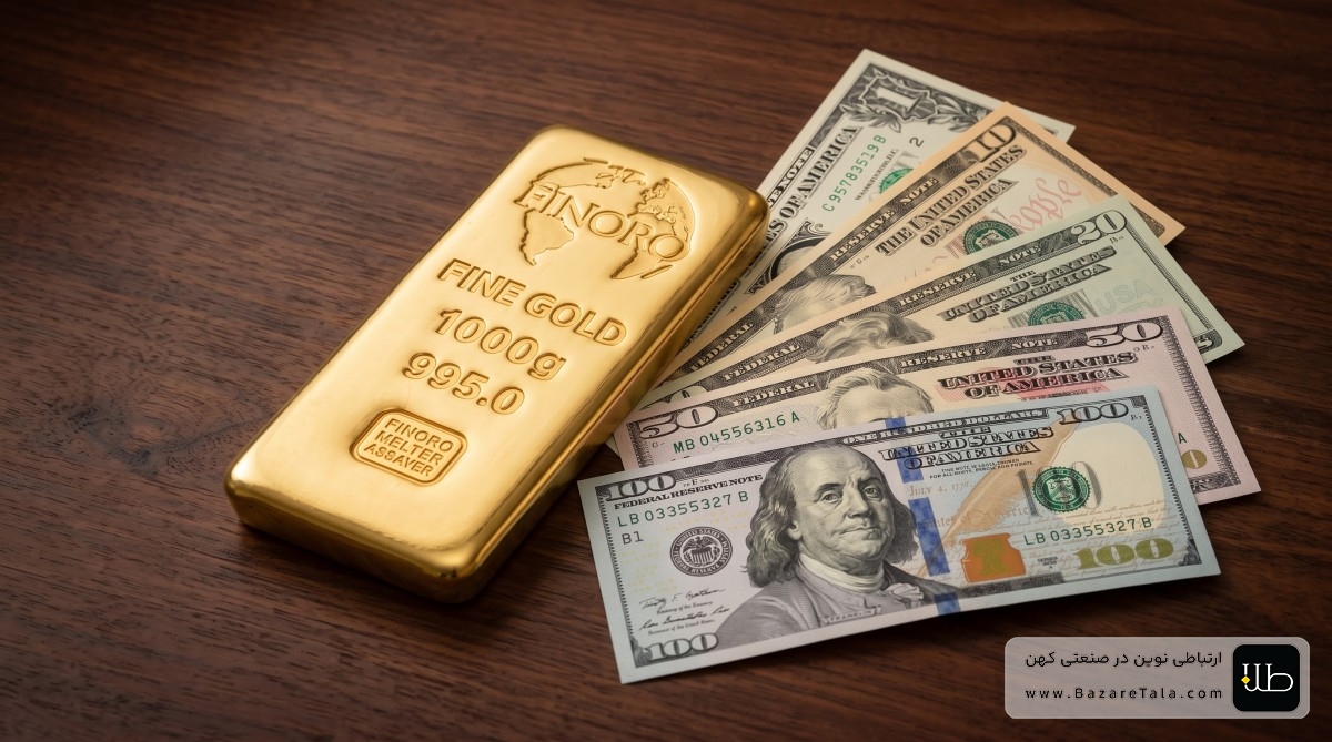 طلا یا دلار؛ کدام در بلندمدت بازدهی بیشتری داشته است؟