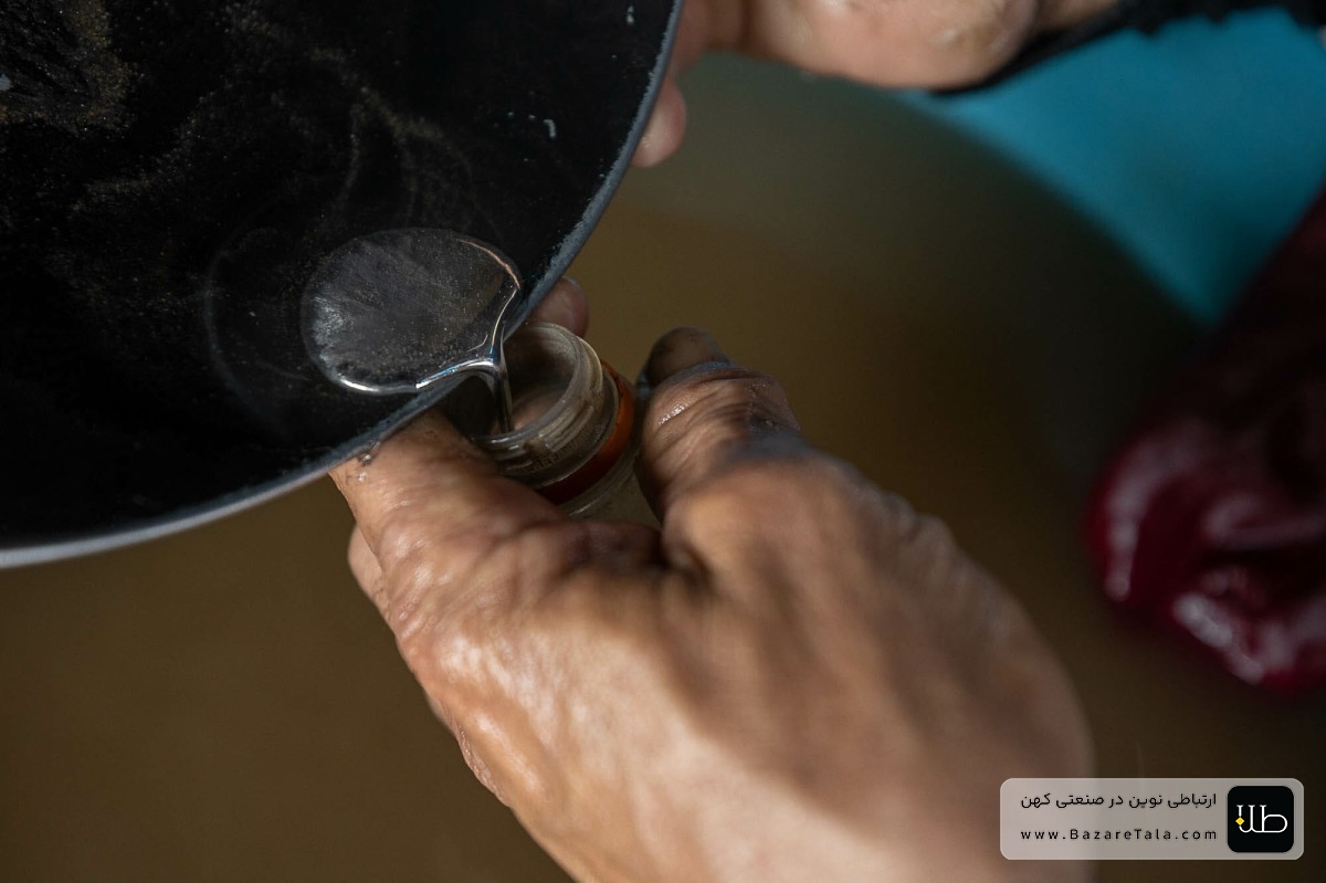 استخراج طلا با جیوه