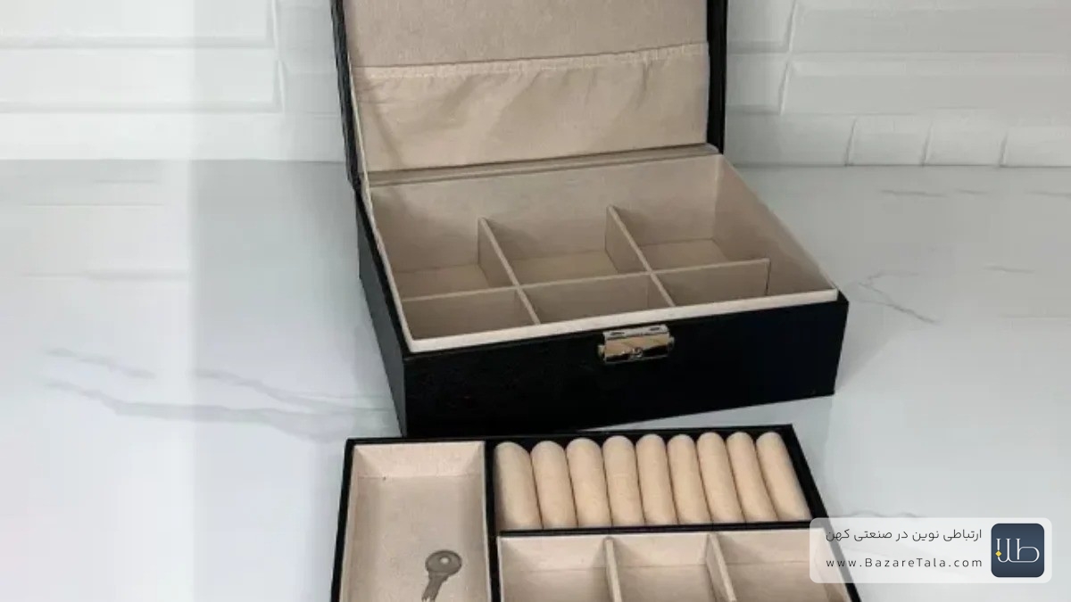 جعبه جواهرات و طلا