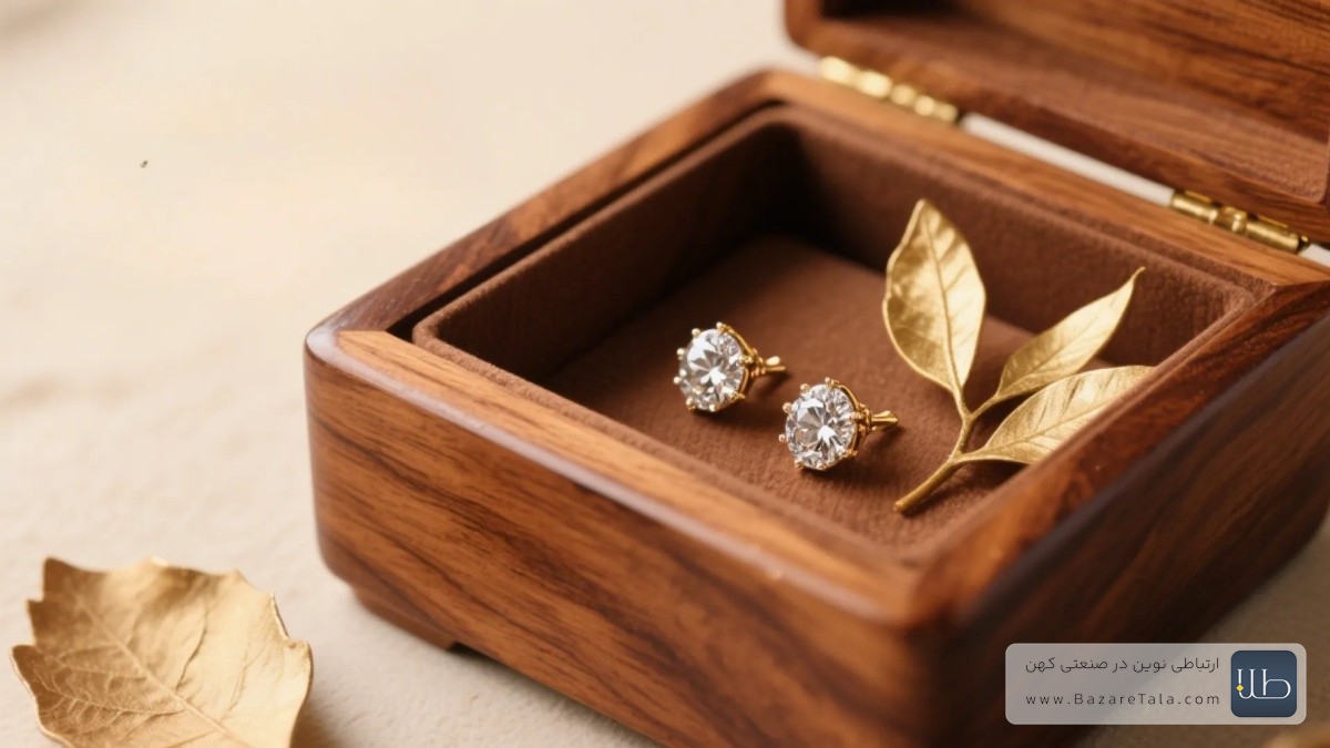 جعبه جواهرات و طلا