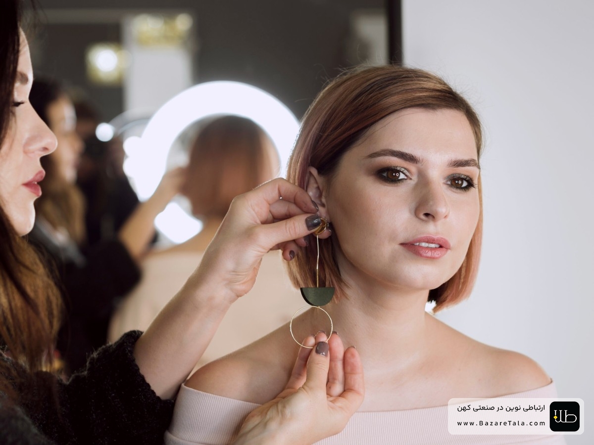 انتخاب گوشواره با فرم صورت