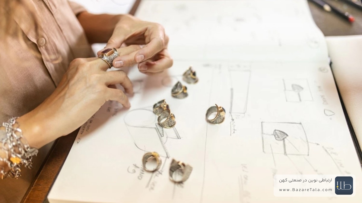 طراحی انگشتر