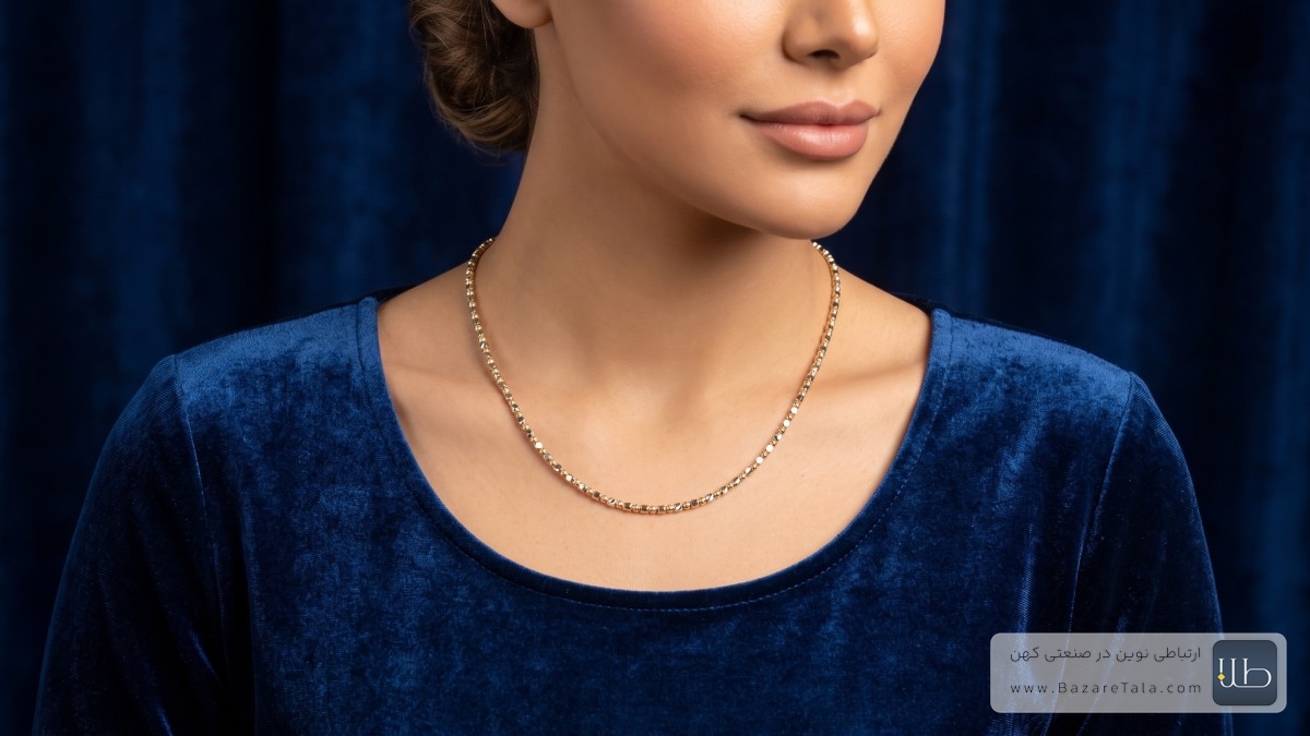 گردنبند طلا زنانه 