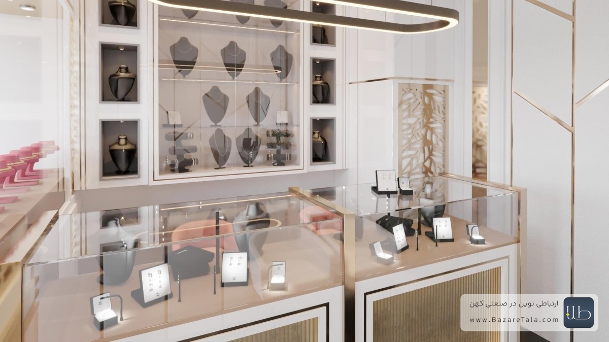 ویترین طلا فروشی