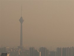 کیفیت هوای تهران در همه نقاط قرمز اعلام شد