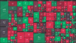 نقشه بورس امروز بر اساس ارزش معاملات/ افت شاخص کل، سرخی بازار را بیشتر کرد