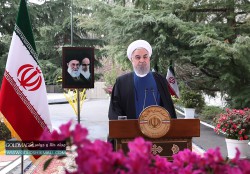 پیام نوروزی روحانی: زمستان سختی و رنج رو به پایان است/فصل شکوفایی برای ایران رسیده است