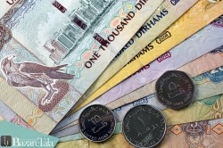 قیمت درهم ، دلار و سکه امروز 16 مهر 1401