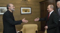 دیدار لاریجانی و پوتین در مسکو؛ تلاش مشترک برای کاهش تنش‌های منطقه‌ای