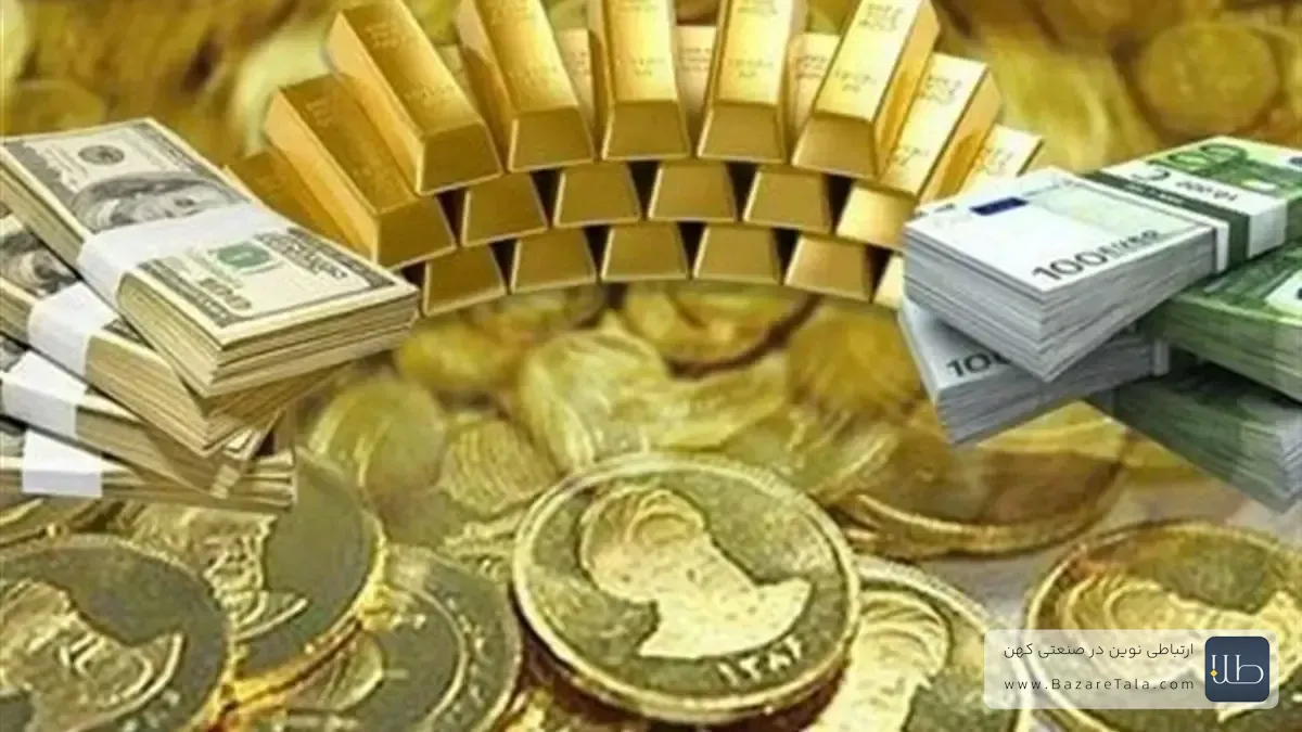 کاهش قیمت طلا و سکه در بازار ارز؛ دلار و یورو امروز چند؟