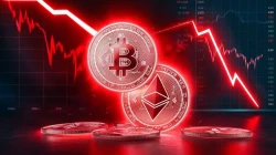 ریزش همزمان بیت‌کوین و اتریوم در بازار امروز