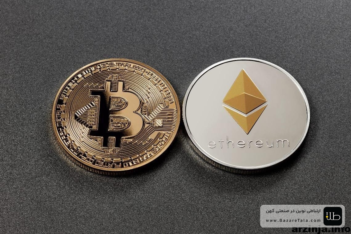 افت قیمت بیت‌کوین و اتریوم در بازار امروز