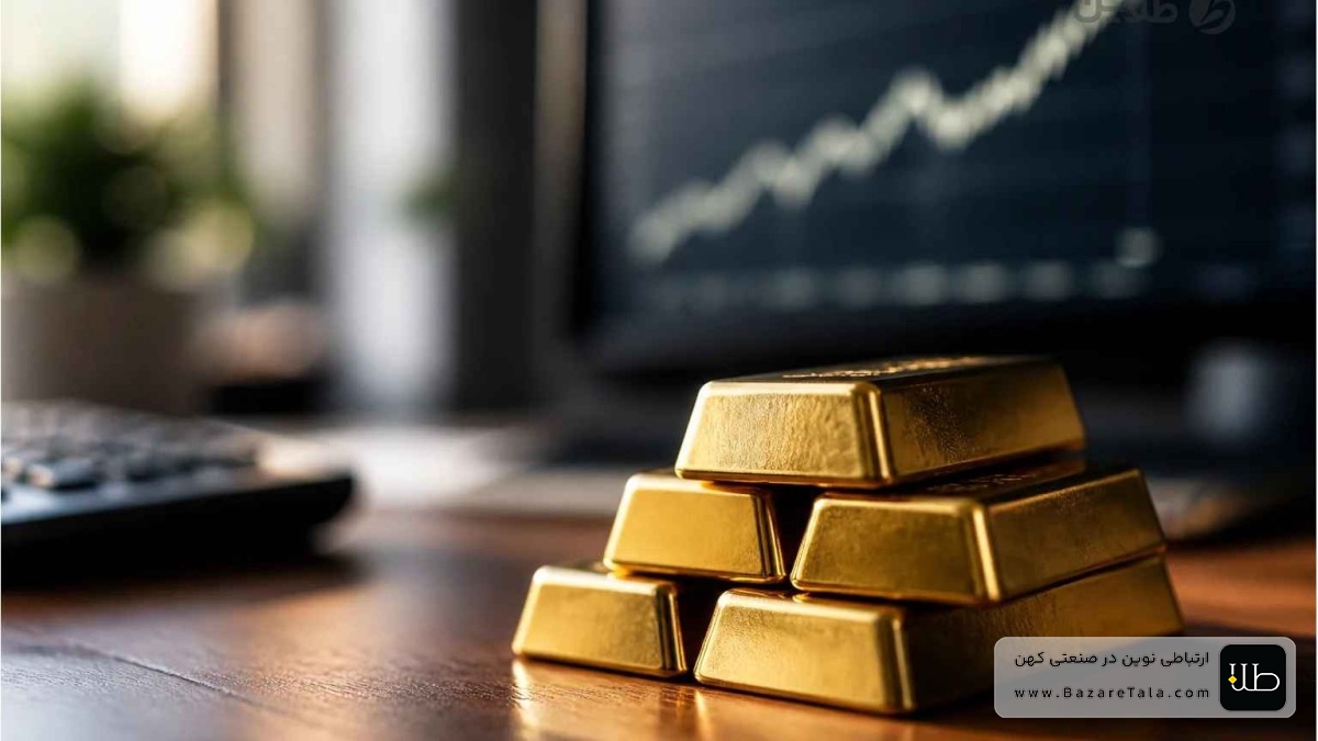 جی‌پی مورگان: شتاب رشد قیمت طلا در ماه‌های باقی‌مانده سال کاهش می‌یابد