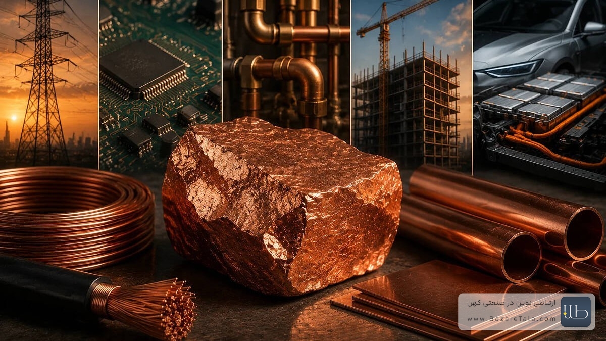 رکوردشکنی تاریخی مس؛ عبور قیمت از 14,405 دلار در سایه بحران عرضه 