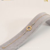 دستبند طلا مدل کارتیه (کد 458)