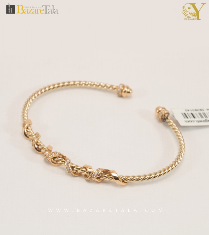 دستبند طلا (کد 628)