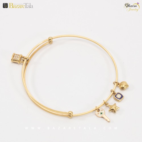 دستبند طلا (کد 1242)