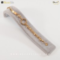 دستبند طلا (کد 1855)