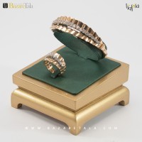 ست دستبند و انگشتر طلا (کد 2161)