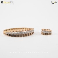 ست دستبند و انگشتر طلا (کد 2161)