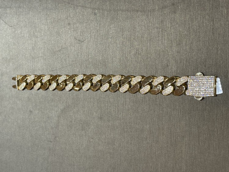 دستبند ترک نگین دار (کد 2164)