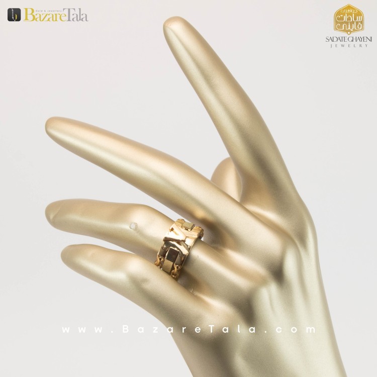انگشتر طلا دیور (کد 2637)