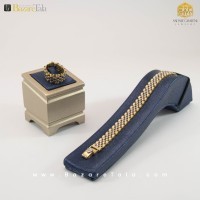 ست دستبند و انگشتر طلا ROLEX (کد 2731)