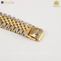 ست دستبند و انگشتر طلا ROLEX (کد 2734)