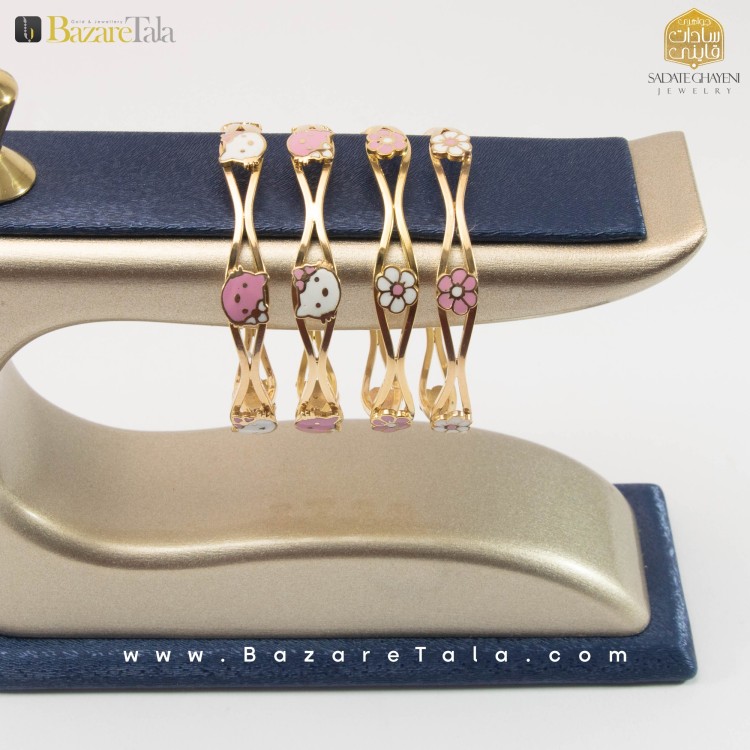 النگو طلا شکوفه کیتی (کد 2758)