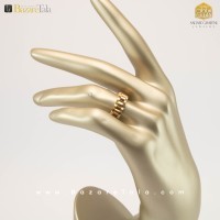 انگشتر طلا طرح رولکس (کد 2837)