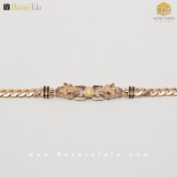 دستبند طلا طرح ورساچه (کد 2840)