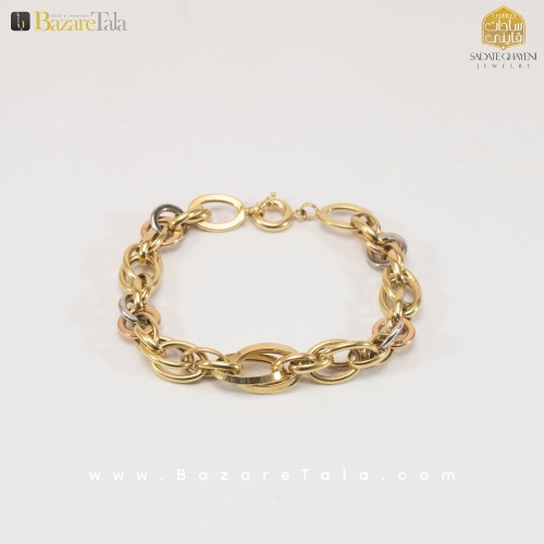 دستبند طلا جتاش  (کد 2815)