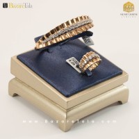 ست دستبند و انگشتر طلا (کد 3235)