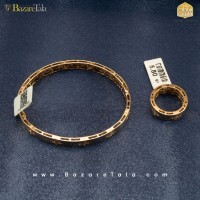 ست دستبند و انگشتر طلا (کد 3236)
