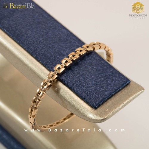 دستبند طلا مدل نیلی