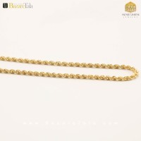 زنجیر طلا طنابی (کد 3369)