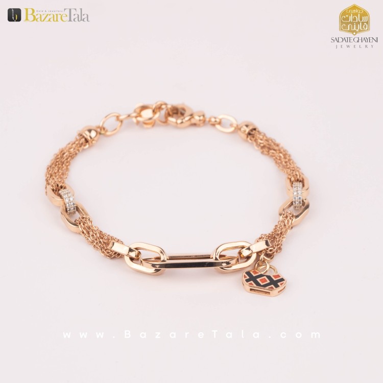 دستبند طلا YZ (کد 3794)